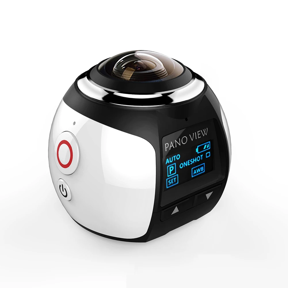 Широкоугольная HD Mini DV легкая в эксплуатации Водонепроницаемая 360 градусная