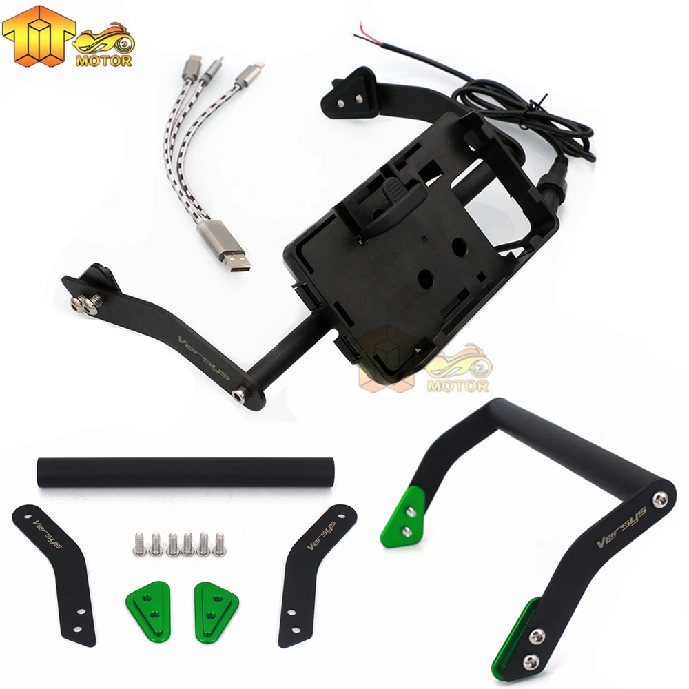 

CK CATTLE KING Motorcycle accessories modified GPS navigation bracket for KAWASAKI VERSYS650 KLE650 2015 2016 2017 2018 2019
