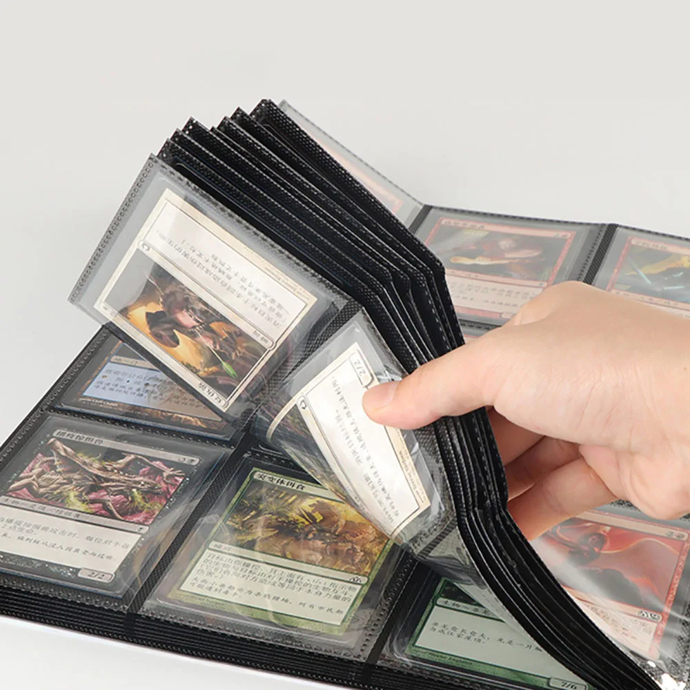 

360Pcs Card Storage Bag Magic card storage book MTG Yu-Gi-Oh Pokemon cards books Game Card Notebook Novelty Gift for Kids