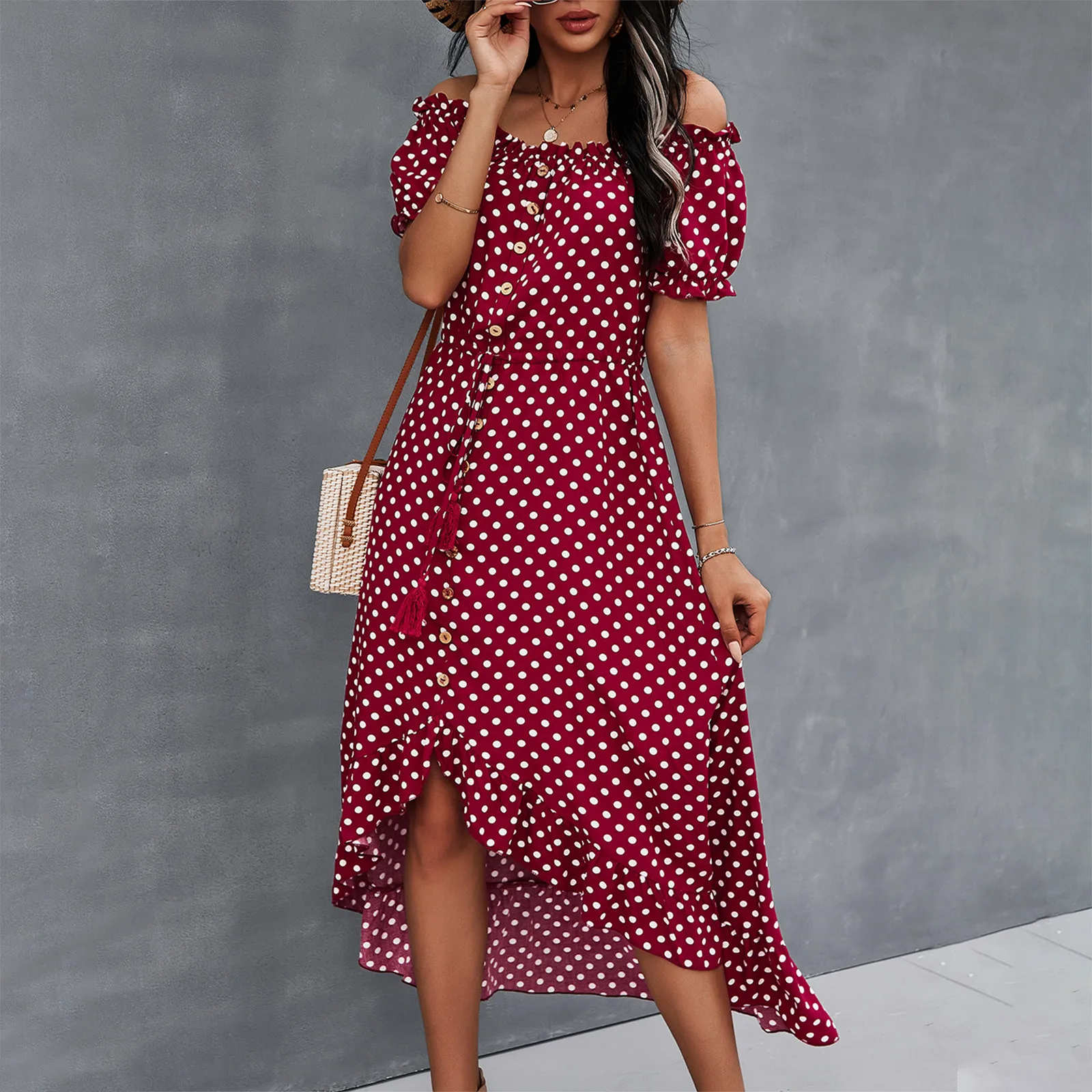 SAGECE женские свободные на новогоднюю тематику раздел Модное шифоновое платье