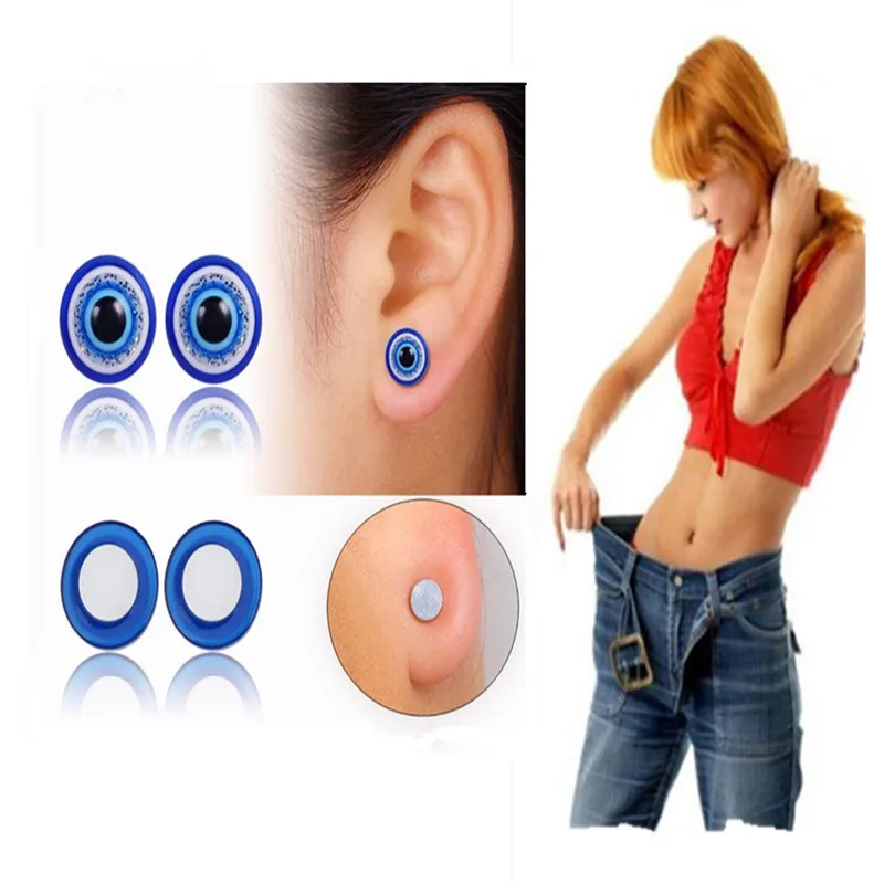 Магнитные серьги для похудения пластырь магнитные ювелирные изделия ленивая