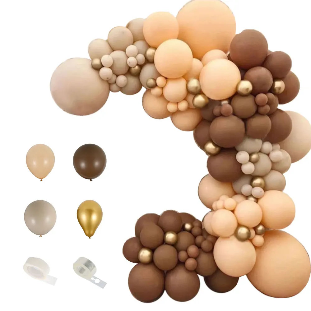 

114/122pcs Retro Balloon Garland Arch Kit Avocado Balloon Wedding Birthday Party Decorations Baby Shower Kids Decoration