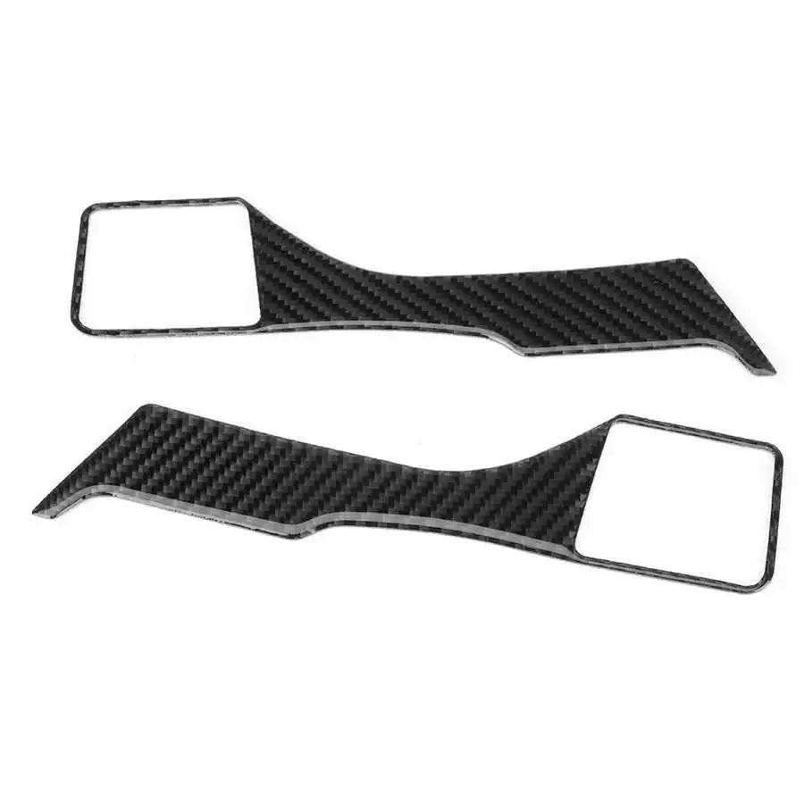 2Pcs Carbon Fiber Left Hand Driving Steering Wheel Cover Trim Fit for Toyota Land Cruiser 150 Prado LC150 FJ150 2010-2018 | Автомобили и