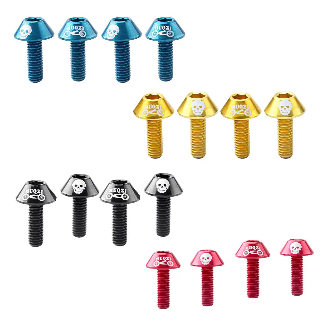 

4 шт. винтов из алюминиевого сплава, спортивные Сменные принадлежности