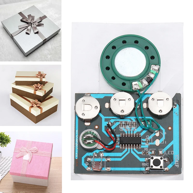 30S звукозапись голосовое аудио Фоточувствительный музыкальный рекордер плата