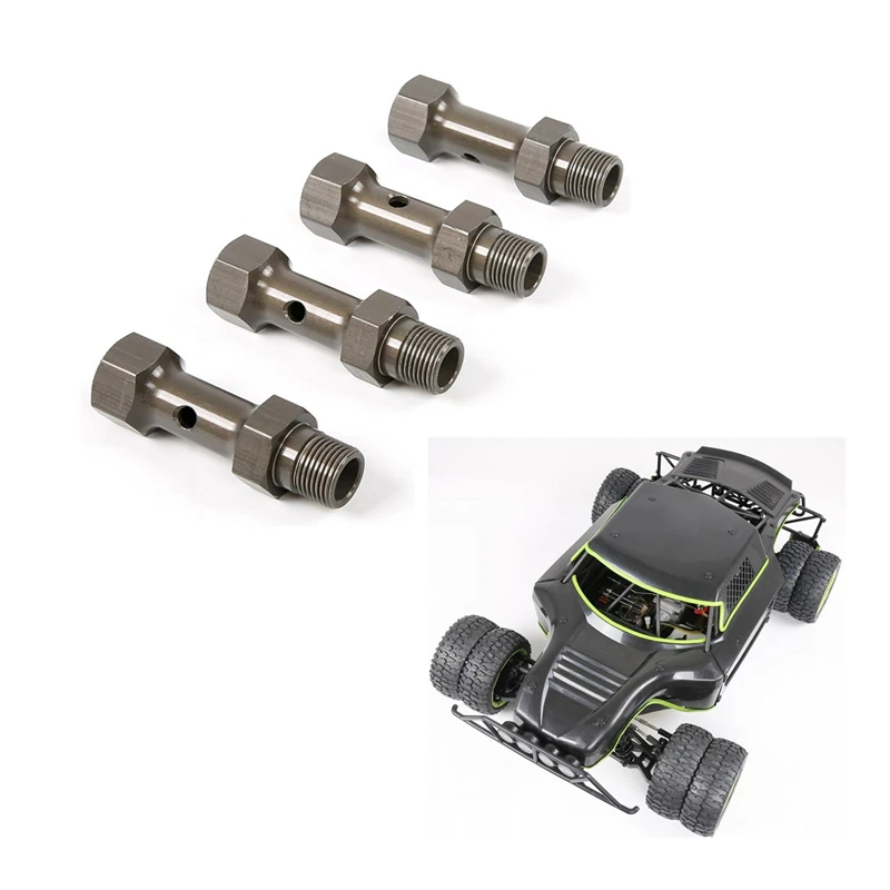 

1/5 Buggy Cars Parts Metal Double Wheel Tire Adapter For Radio Control Toys ROFUN LT LOSI 5IVE T 5T Nitro Truck