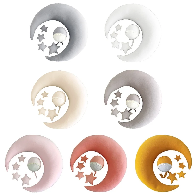 Детская шапка с изображением луны подушки звезд набор реквизит для фотосъемки