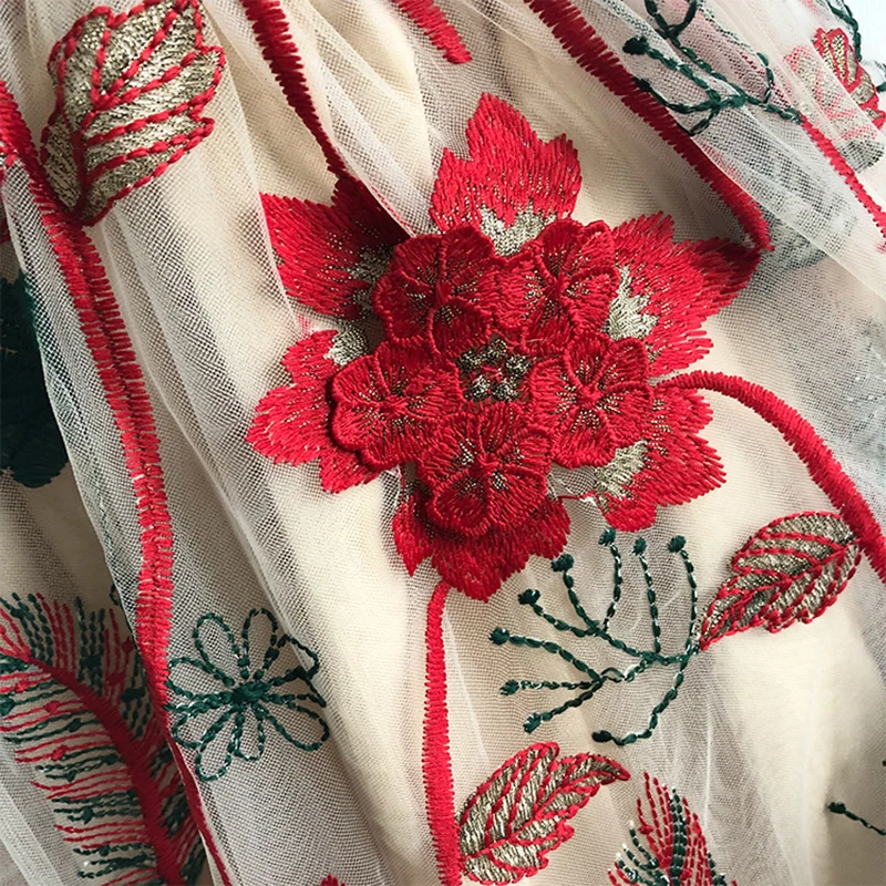 Платье женское кружевное с цветочной вышивкой модное пикантное пляжное длинное