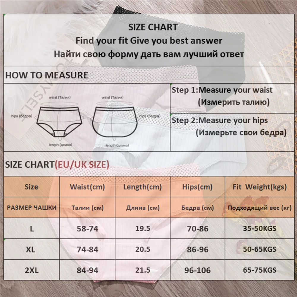 

Women's Underpants Soft Cotton Hollow Panties Girls Solid Color Briefs Striped Panty Sexy Lingerie Female Underwear
