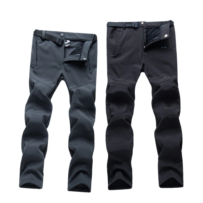 Походные штаны для мужчин и женщин флисовые рыбалки кемпинга альпинизма