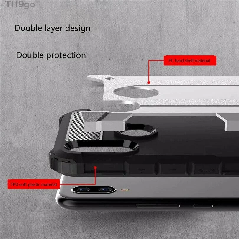 Anti-shock Armor Hybrid Rugged Unisex Case For Huawei Nova 3i 3e 4 Waterproof Fitted Hard PC Cover Skin nova 3 DYee |