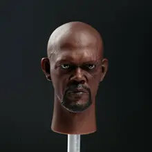 1:6 Scale Male Head Sculpt Bearded Ver. Fit 12 Action Figure Body Toy