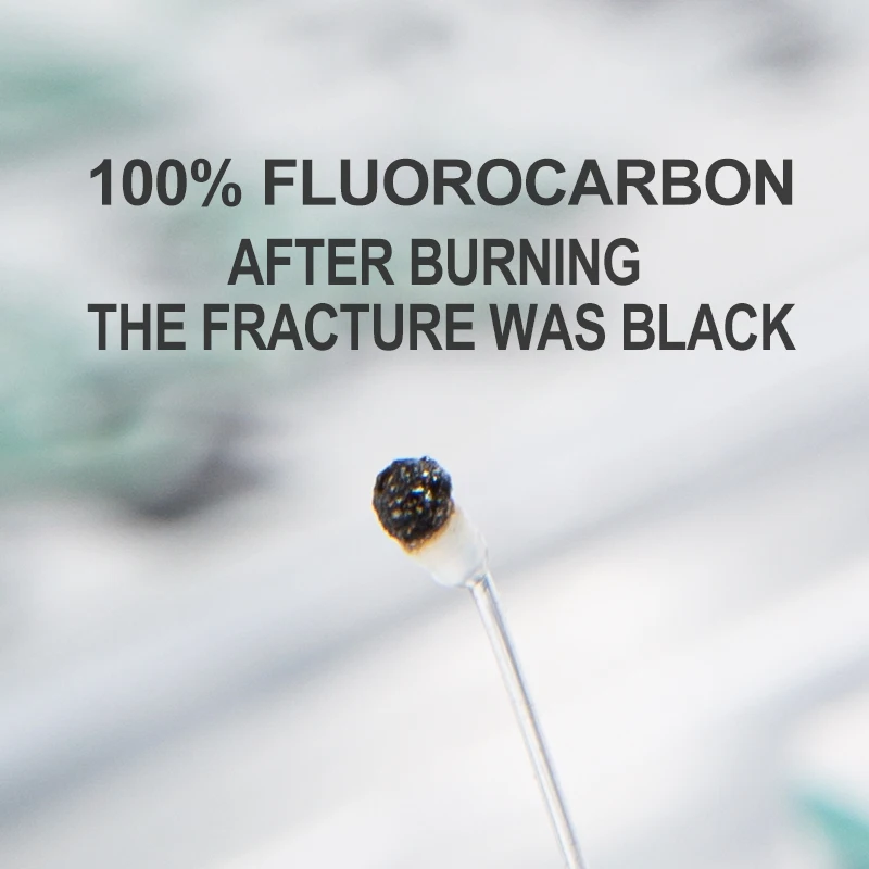 ZUKIBO 50M Soften Fluorocarbon 100% Fishing Line Japan Monofilament Carbon Fiber Line 2-18LB Invisible Underwater Fishing Tackle