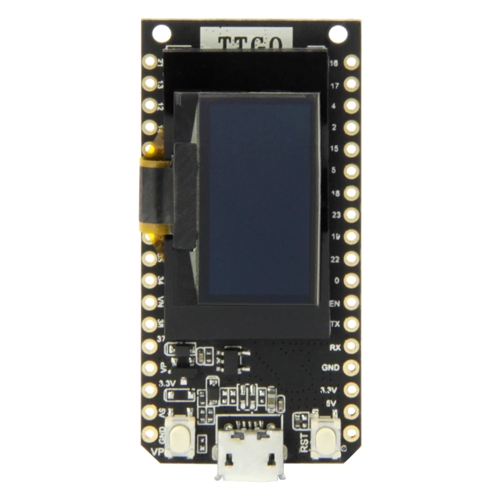 

LILYGO® TTGO LORA V1.3 868/915Mhz ESP32 Chip SX1276 Module 0.96 Inch OLED Screen WIFI And Bluetooth Development Board