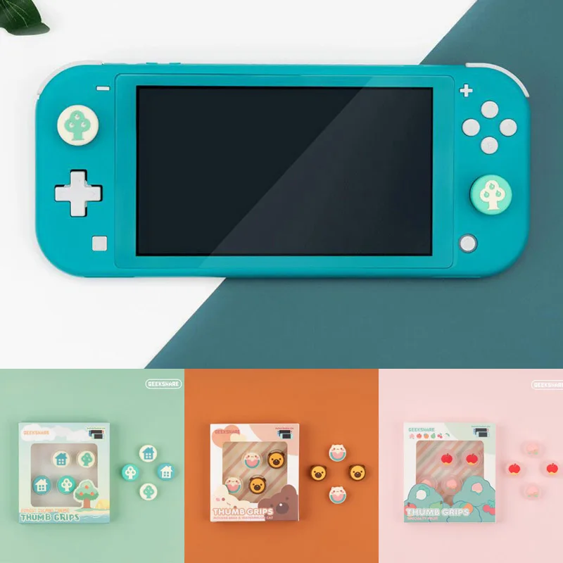 Милый чехол для джойстика с изображением снежной снежинки и цветов девочек