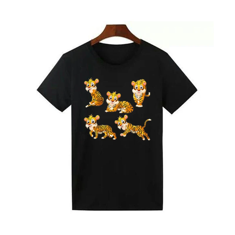 Патчи с милыми животными медведь тигр патчи для одежды наклейка футболки