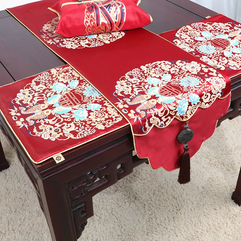 Изготовленный На Заказ Дракон утолщаются Китайский Роскошный шелк атласная