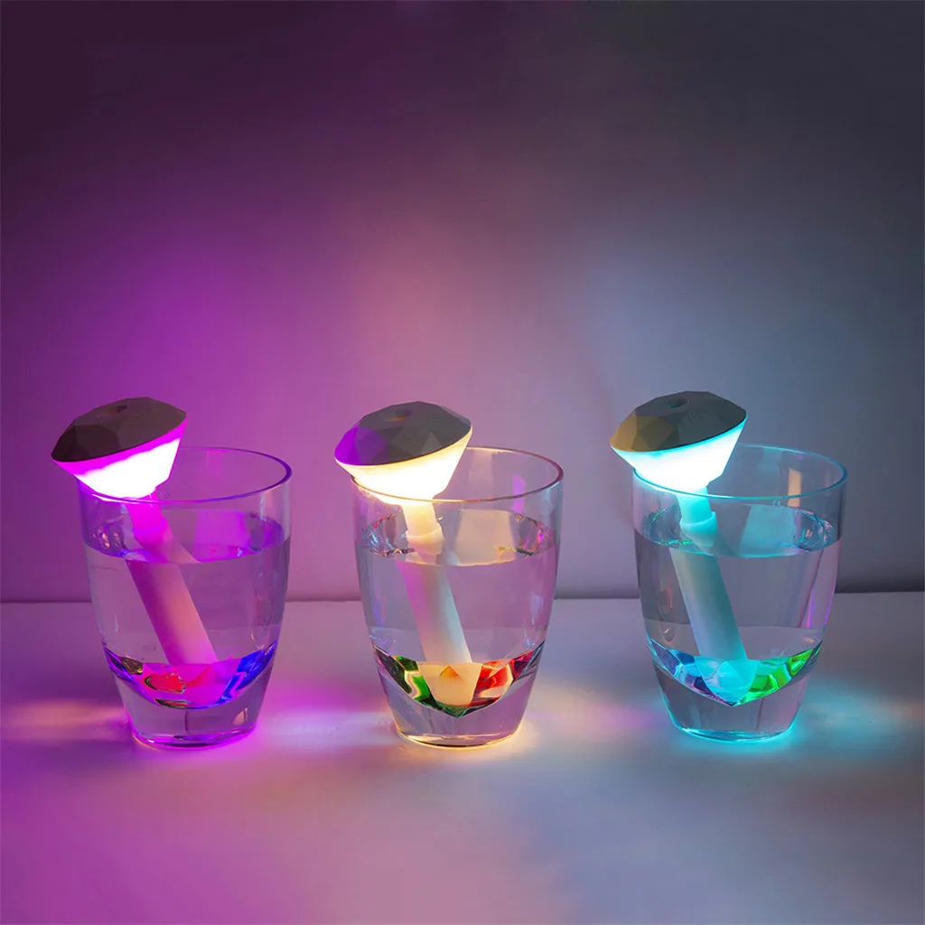 Мини Портативный USB милый увлажнитель воздуха очиститель распылитель три модных