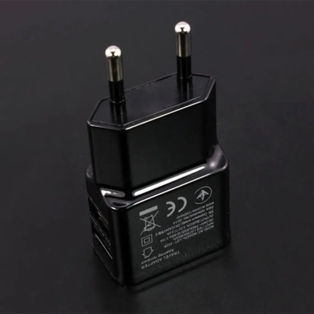 

Портативный адаптер питания с двумя USB-портами, 1 А