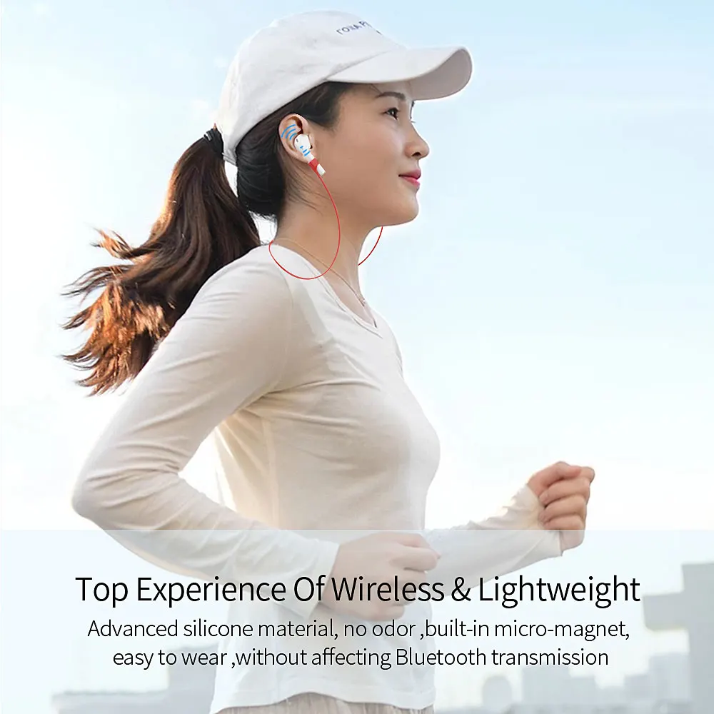 Магнитный ремешок Essager для наушников Apple Airpods Airpod Pro силиконовый веревка Air Pods Pod 2