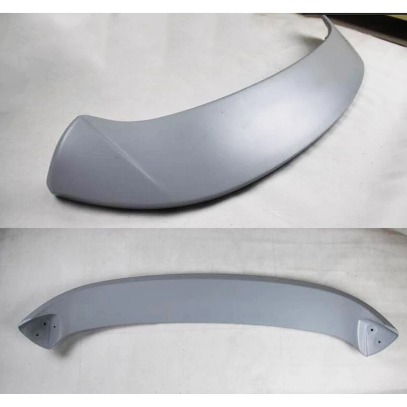 Высококачественный черный белый Праймер Неокрашенный ABS задний спойлер на крыше