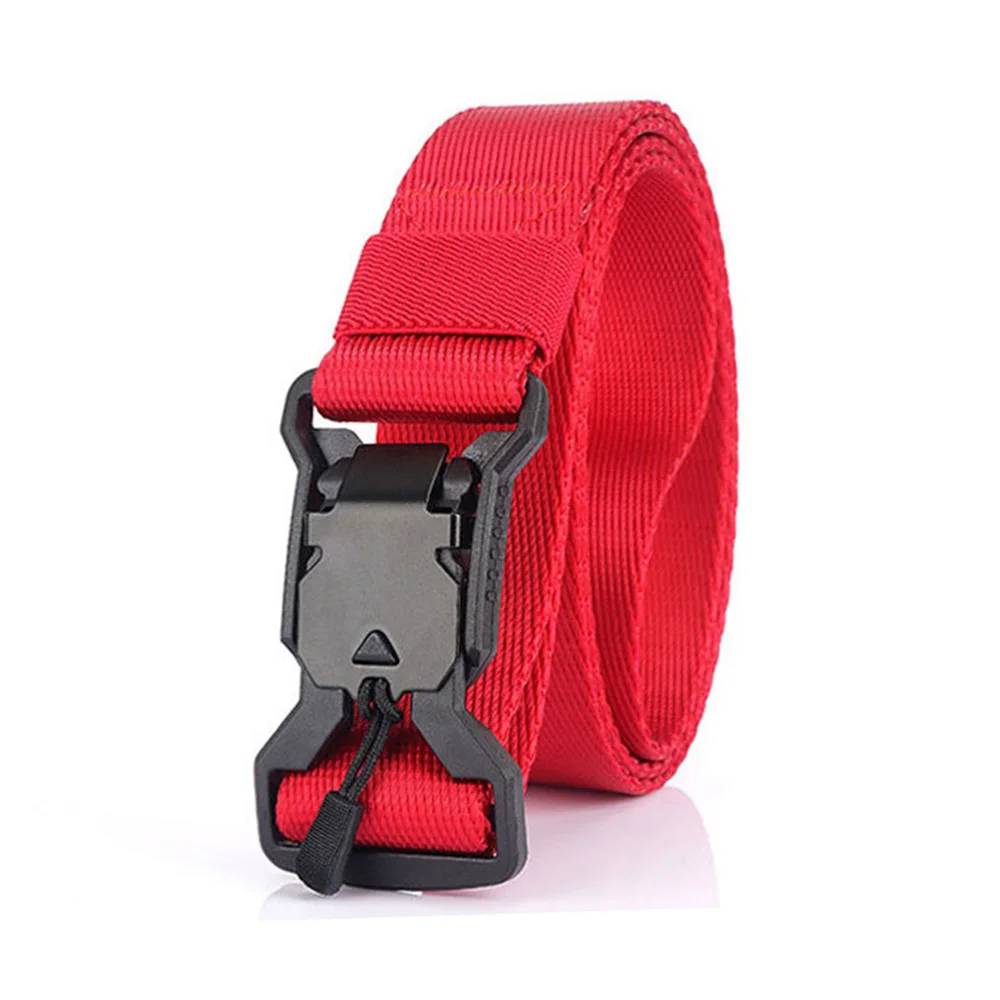 CUKUP 2020 New Design Good Quality Nylon Belts for Unisex 125cm Size Hard Magnetic Buckle Belt 3.0cm Width Accessories CBCK202 | Аксессуары