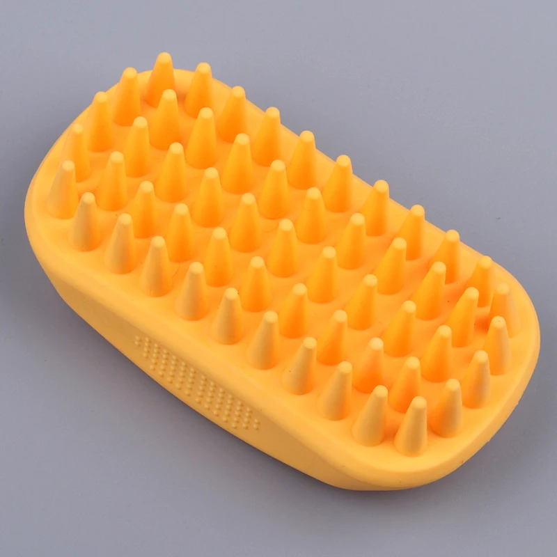 

Pet Dog Cat Bath Brush Comb Rubber Gloves Hair Fur Grooming Massaging Massage Pet Cleaing Gloves Pets Silicone Washing Comb