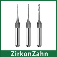 zirkonzahn m1 cadcam 6mm shank milling cutter carbide for zirconia wax