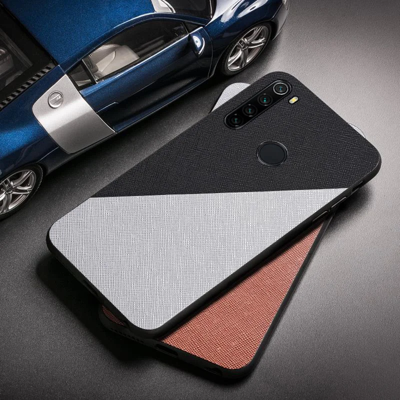 Ткань чехол для Xiaomi реого Примечания еТ силиконовый Бампер Xiomi Примечание 8 Pro 7 8A