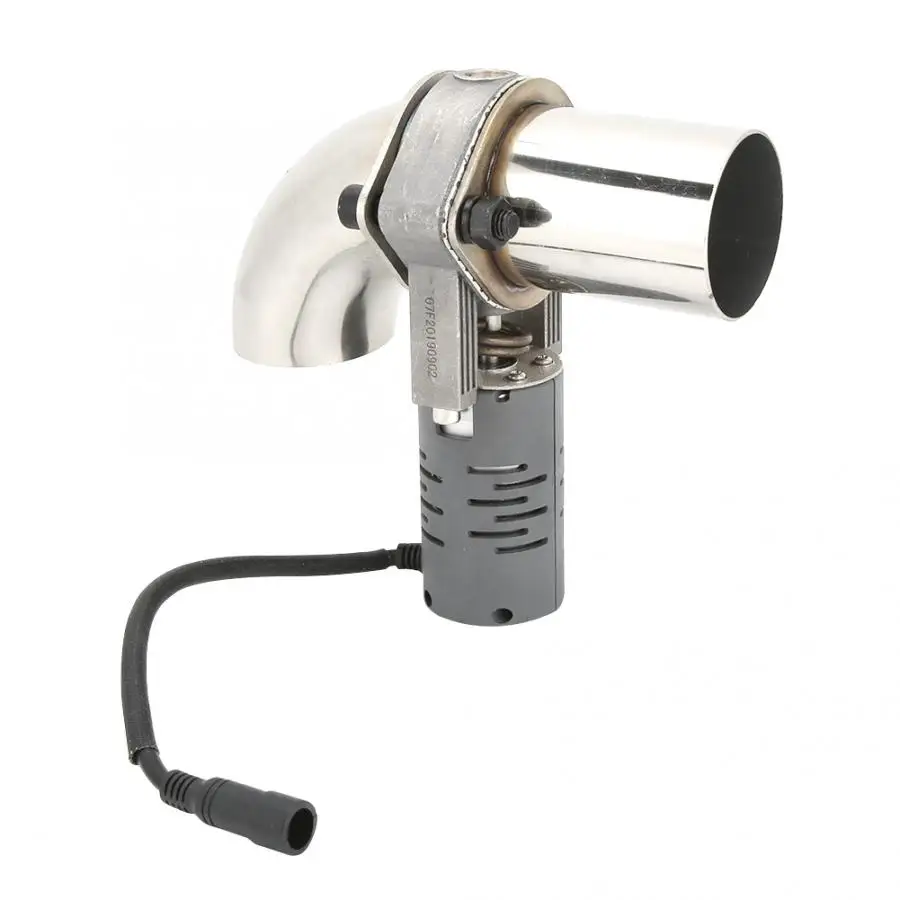 OStainless Сталь Электрический выхлопной глушитель клапана вырез трубы клапан с