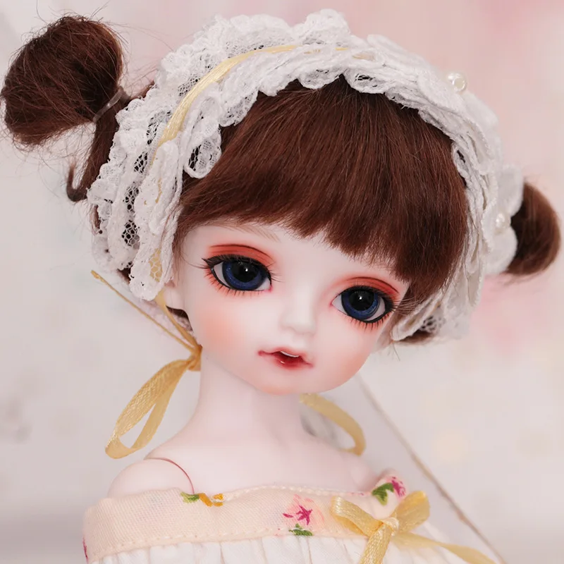 Милые куклы bjd 1/6 для девочек игрушки 26 см голова из смолы с кукольными париками