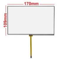 for 7inch 170109mm 4 wire car touch screen original car screen digitizer resistive touch screen panel resistance sensor