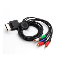10 PCS a lot 1.8M HD TV Component RCA AV Video Cable HDTV Cable for Xbox 360 slim Console Cable
