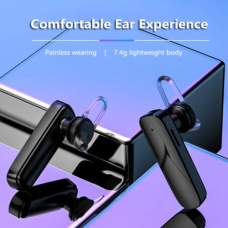 Беспроводные Bluetooth наушники бизнес гарнитура автомобильный наушник Hands Free с