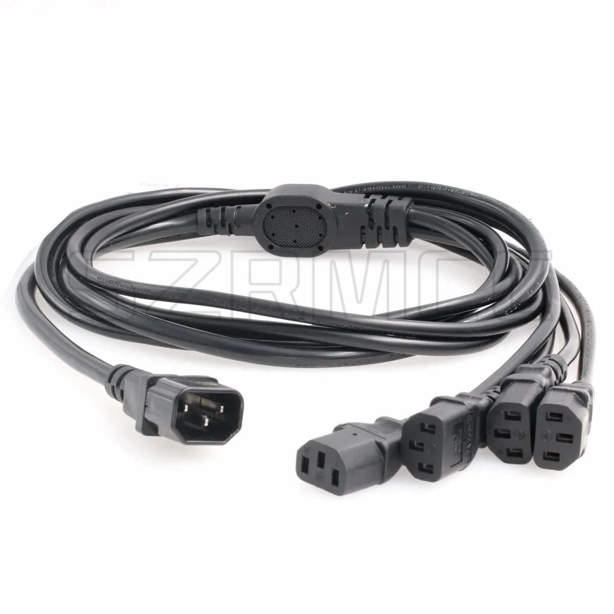 UPS PDU сервер Y разветвитель шнур питания IEC320 C14 до 4 x C13 10 А 250 В Удлинительный Кабель