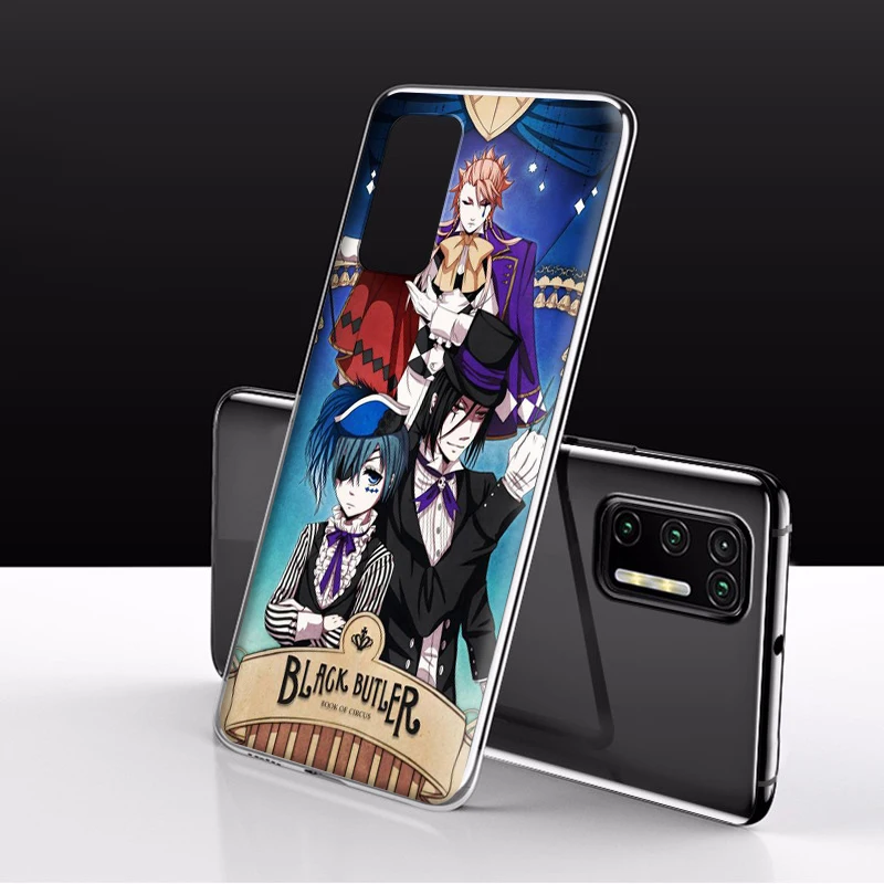 Black Butler Ciel Phantomhive Silicone Case for Huawei P Smart P10 P20 P30 P8 P9 Lite Pro 2019 | Мобильные телефоны и
