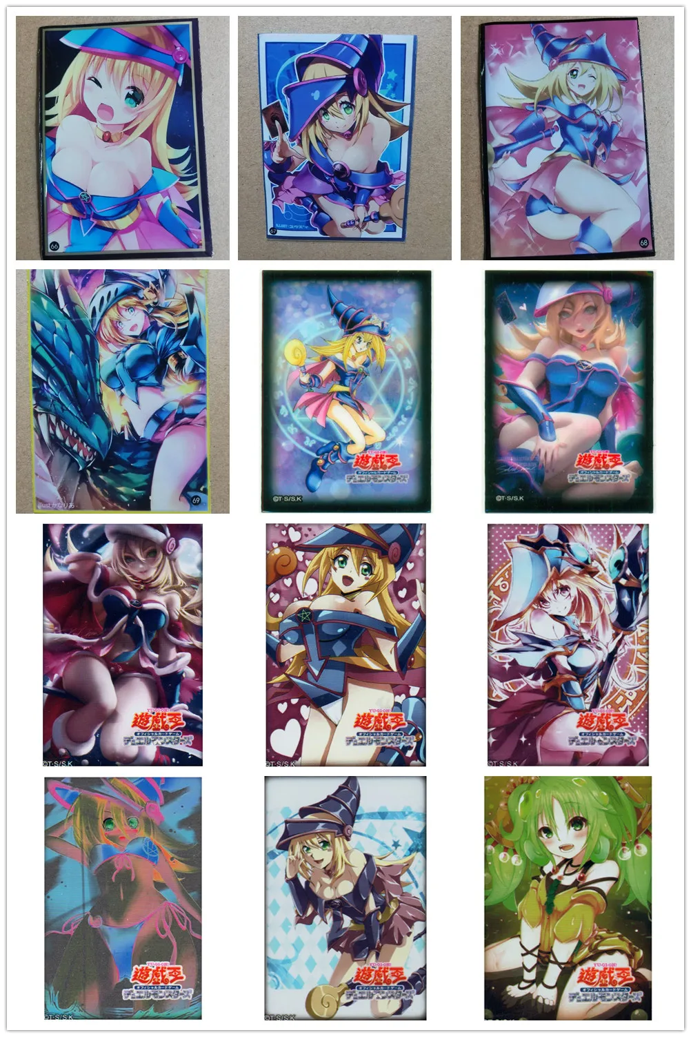 10 упаковок/набор (500 шт.) Yu-Gi-Oh! Косплей Yugioh темная волшебная девушка аниме