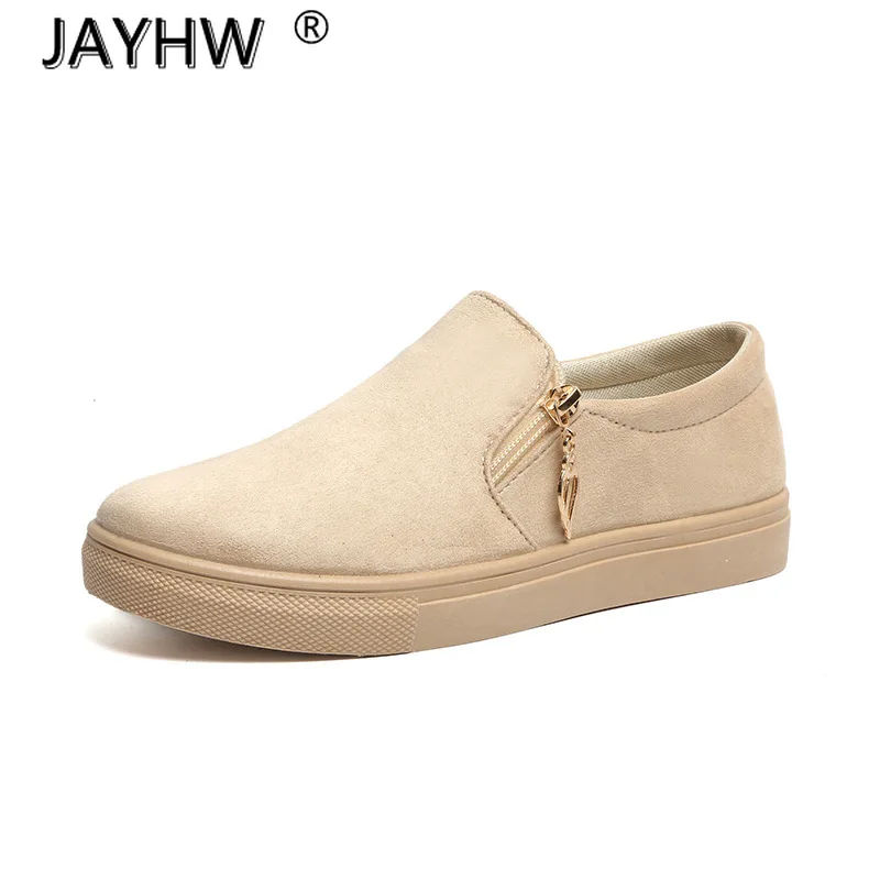 

2020 Newest Women Canvas Shoes Casual Thick Bottom Flat with Breathable Female Sneakers Pure Black Zapatillas Mujer with Zippers