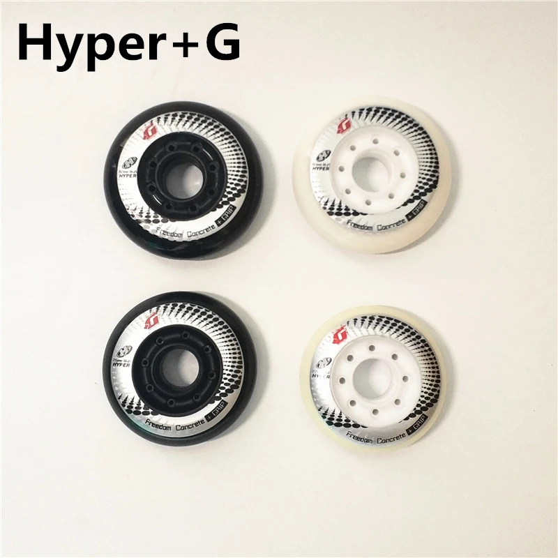 [Размеры 72 мм 76 80 ] Hyper + G роликовые коньки колеса 84A Сцепление свободу бетона