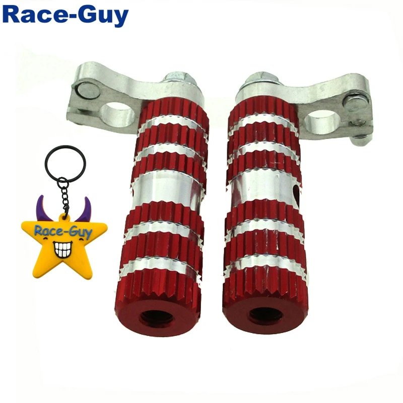 Алюминиевые красные гонки подставки для ног колышки большинства китайских