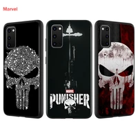 marvel punisher skull for samsung galaxy a01 a11 a12 a22 a21s a31 a41 a42 a51 a71 a32 a52 a72 a02s soft phone case