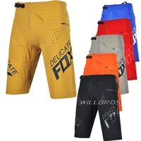 motocross racing shorts delicate fox mx mtb bmx downhill bike riding summer short pants mens