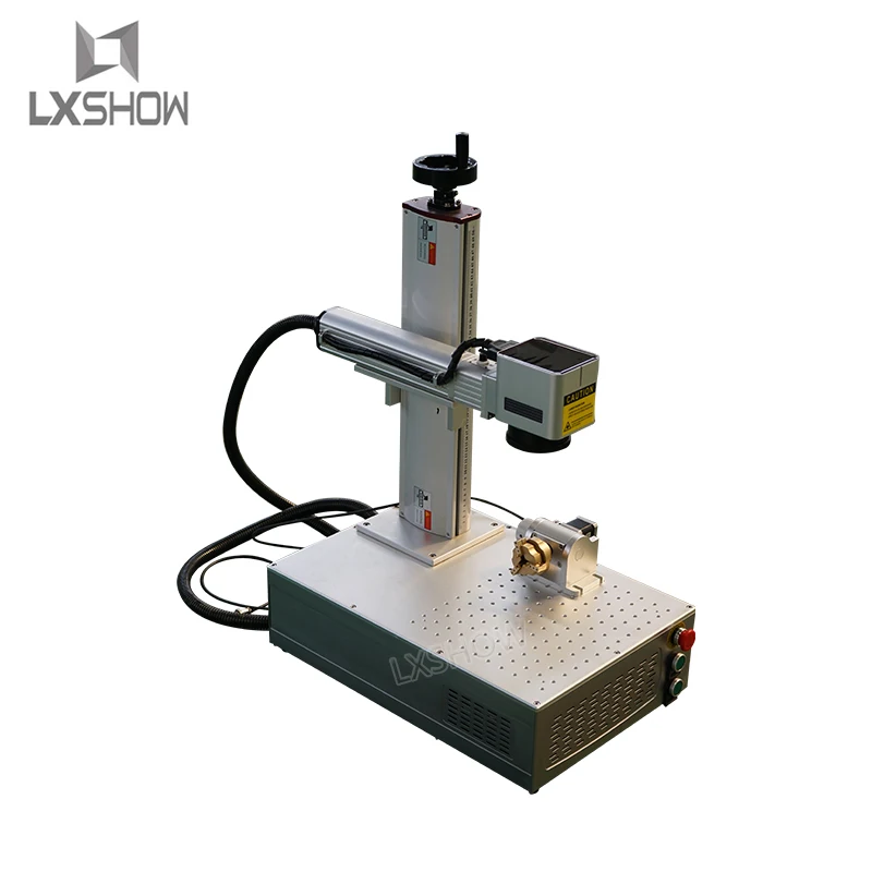 Китайский поставщик из нержавеющей стали 50 Вт мини волоконная лазерная