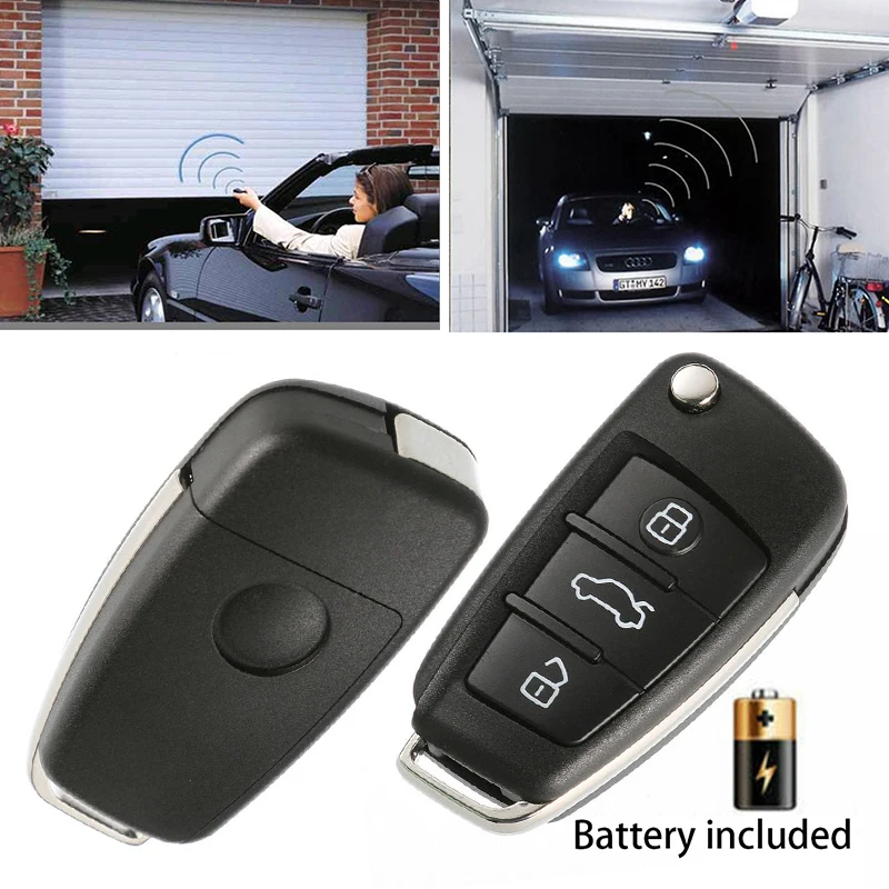 433 МГц дверь гаража Авто пульт дистанционного управления клон Дубликатор Скалка