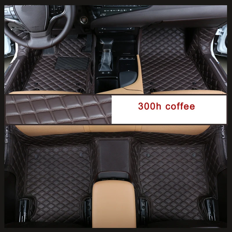 Lsrtw2017 для Lexus Es ES200 ES260 ES300h автомобильный напольный коврик, коврик для ног, водонепроницаемые накладки для интерьера, аксессуары - Название цвета: product picture 7