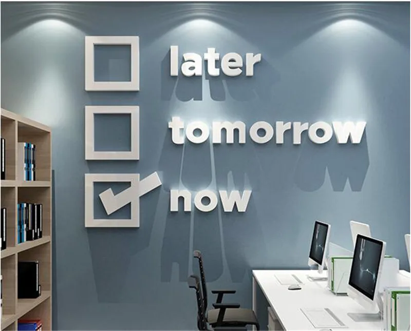 Современный домашний Английский алфавит стены украшения Креативный вариант