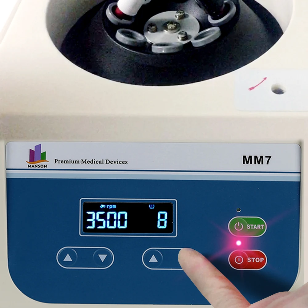 Ценовая центрифуга для плазмы MM7|Детали инструментов| |