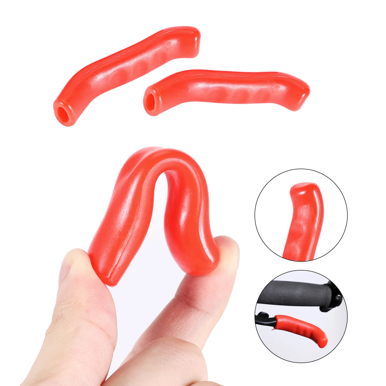 1 пара мягкий нескользящий Силиконовый чехол для руля велосипеда | Спорт и