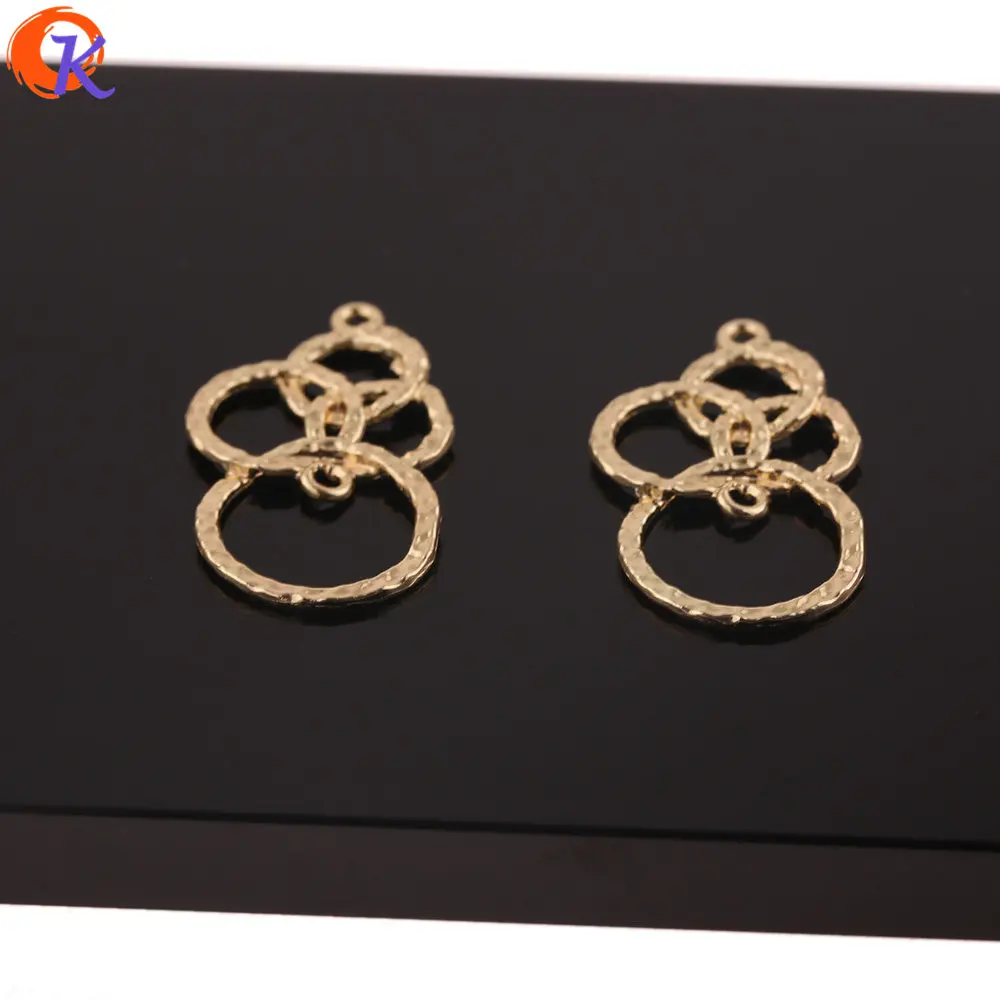 

Cordial Design 100Pcs 18*31MM Jewelry Accessories/Earrings Connectors/Ring Shape/DIY/Earrings Making/Hand Made/Earring Findings