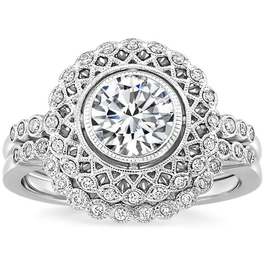 

HOYON Real Solid Silver color S925 Ring 2 Carat Diamond Jewelry for Women Anillos De Jewelry Garnet 14k Gold Color Ring